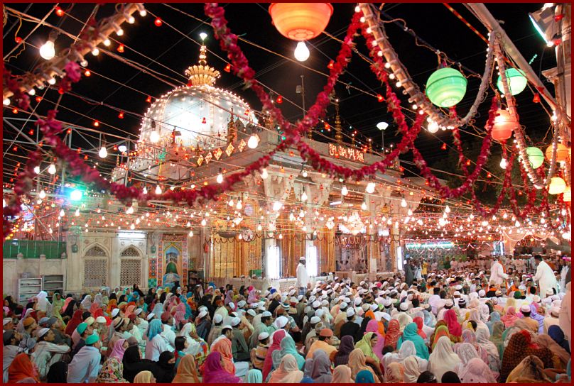 Shrine of Hazrat Khwaja Garib Nawaz Moinuddin  Chisti Ajmeri  R.A